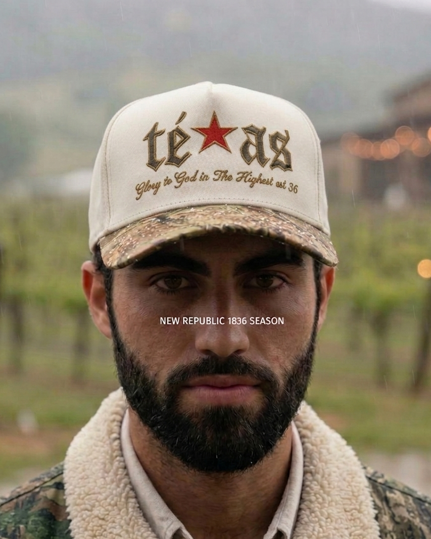 TÉXAS red star hat